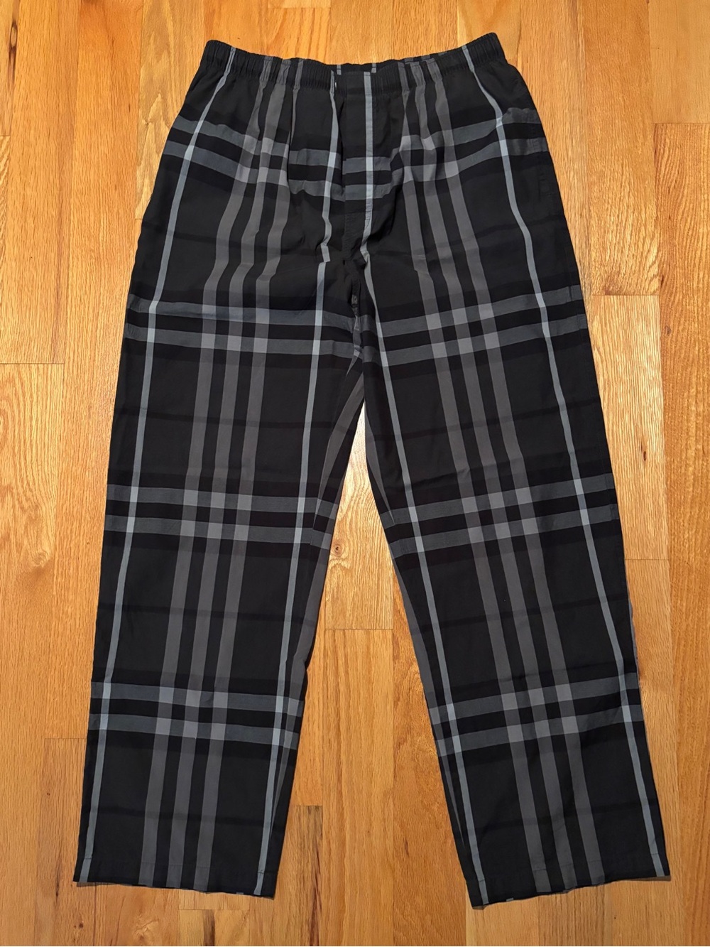 Burberry Somerton Print Casual Pants, Like New 🔥